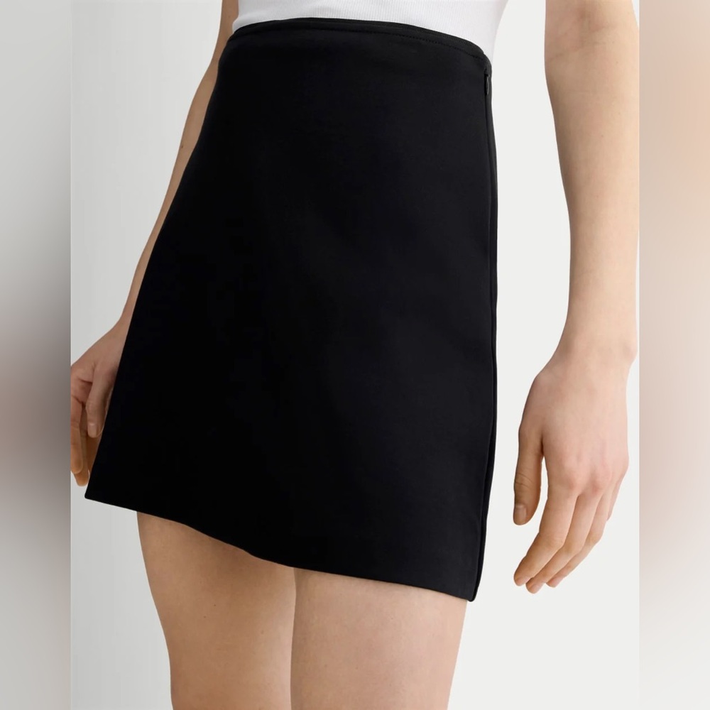 Everlane The Dream Black Mini Skirt XS